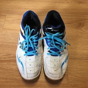 Yonex badminton shoes blue/white unisex